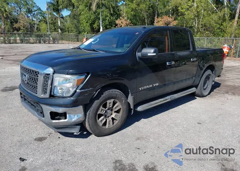 2018 Nissan Titan Sv from USA, damaged, VIN 1N6AA1EK9JN538098